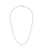 Crystal Riviera Necklace, White Rhodium