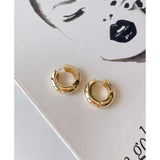 Maxi Hoop Earrings, 18k Gold Filled