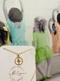 Ballerina Necklace, 18k Gold Filled