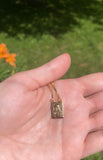 Gender Neutral Scapular, 18k Gold Filled
