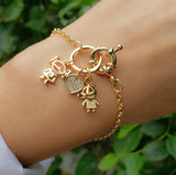 Boy bracelet, 18k Gold Filled