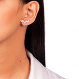 Zirconia Little Star Ear Cuff, 18k Gold Filled